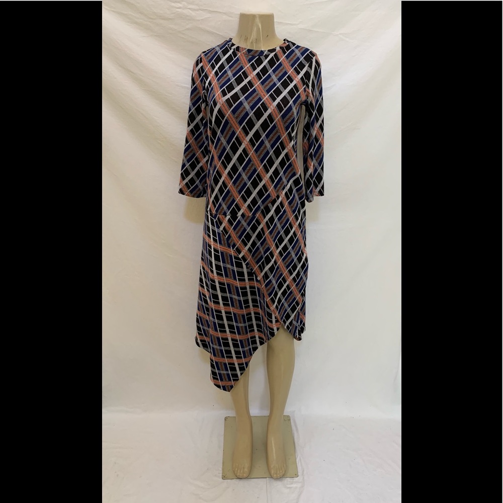 Zara Trafaluc Size Small Multicolor Striped Dress
